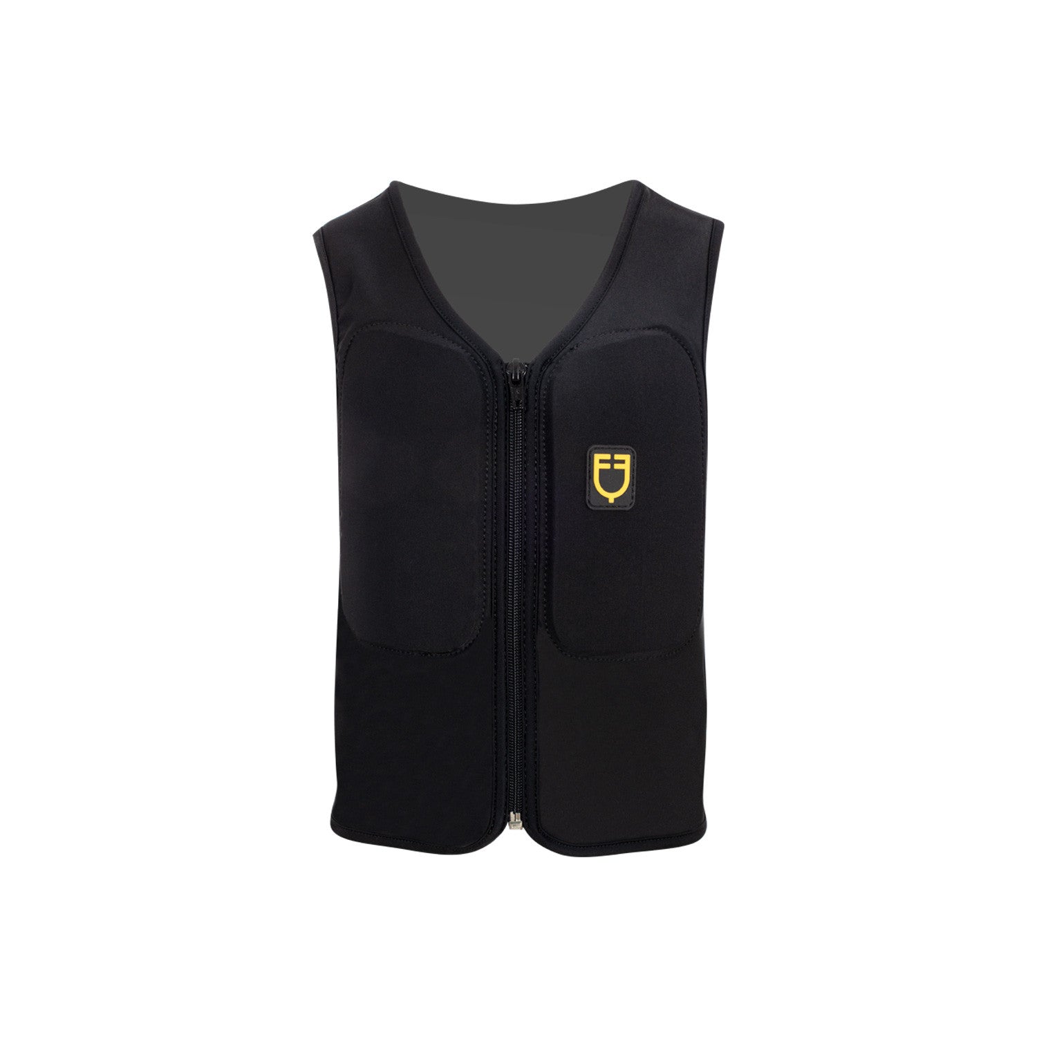 Protector de espalda para niños de nivel 2 Equestro - Amarillo