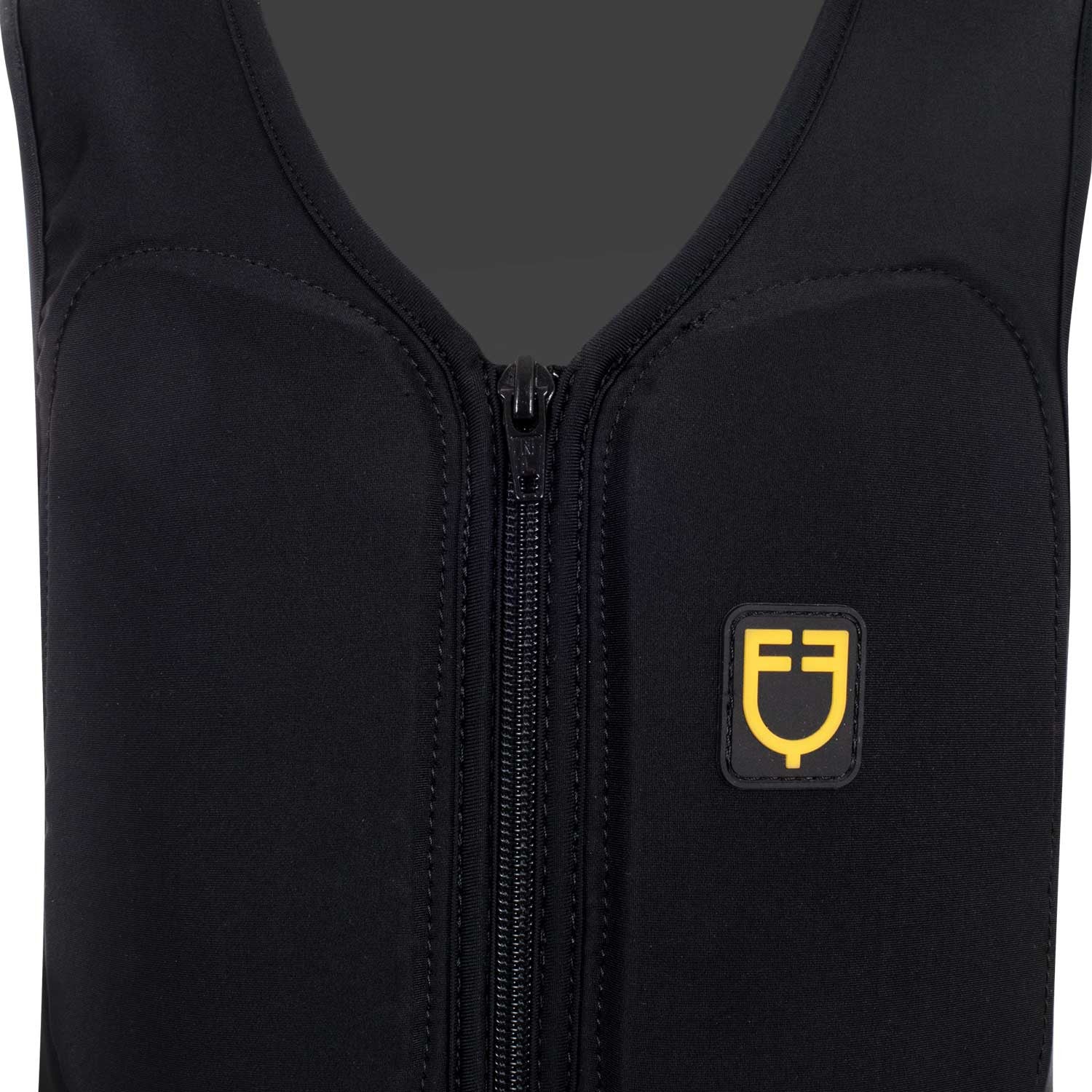 Protector de espalda para niños de nivel 2 Equestro - Amarillo