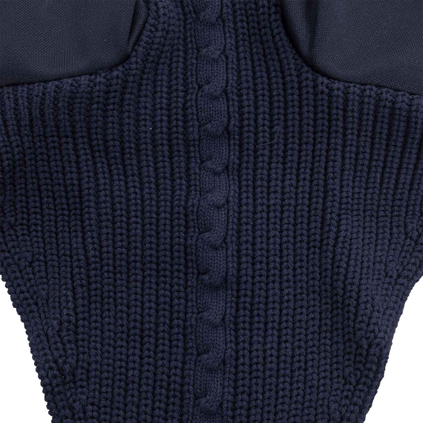 Capucha de caballo de malla con cordón al cierre de la boca Equestro - Azul marino