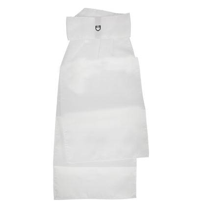 Plastrón de concurso con logo bordado Equestro - Blanco