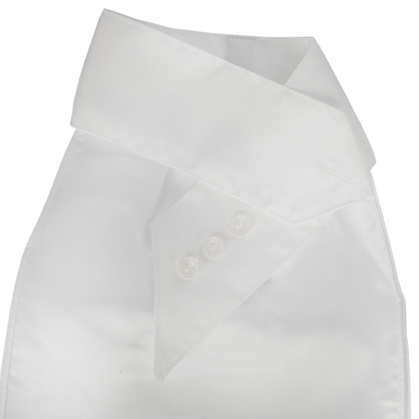 Plastrón de concurso con logo bordado Equestro - Blanco