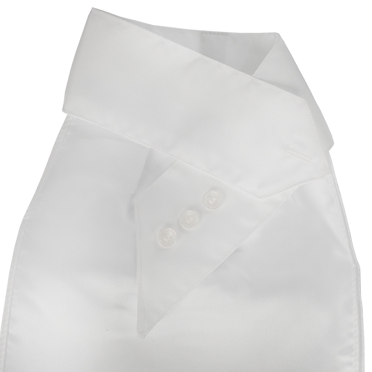 Plastrón de concurso con logo bordado Equestro - Blanco