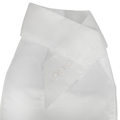 Plastrón de concurso con logo bordado Equestro - Blanco