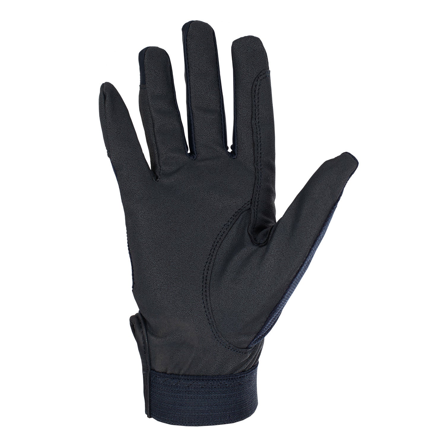Guantes de tejido técnico con logo Equestro - Azul marino