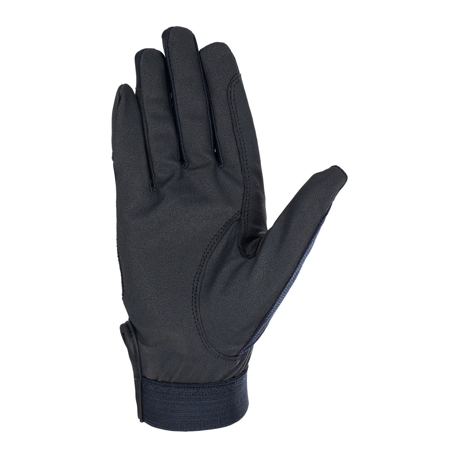 Guantes de tejido técnico con logo Equestro - Azul marino
