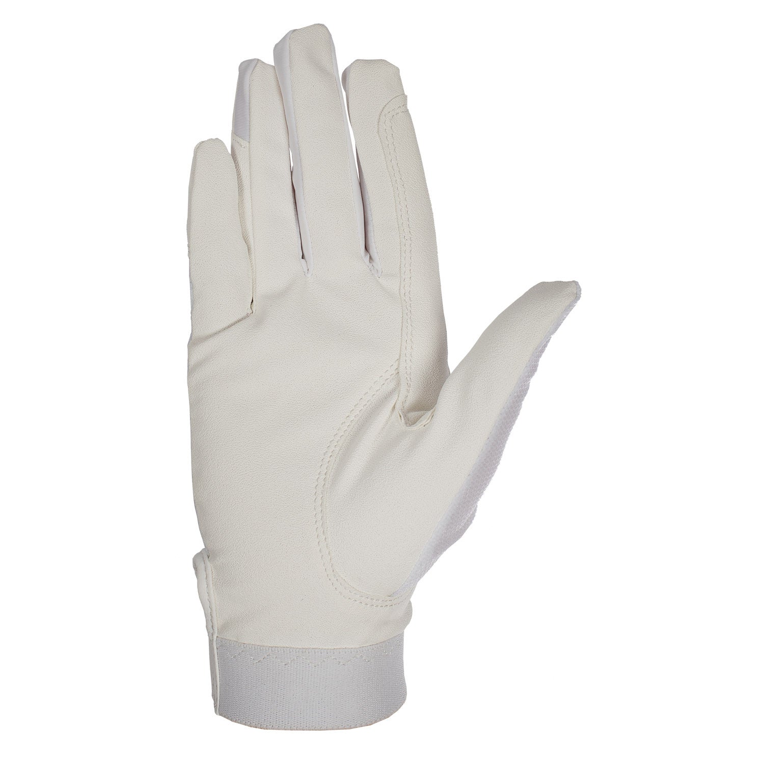 Guantes de tejido técnico con logo Equestro - Blanco