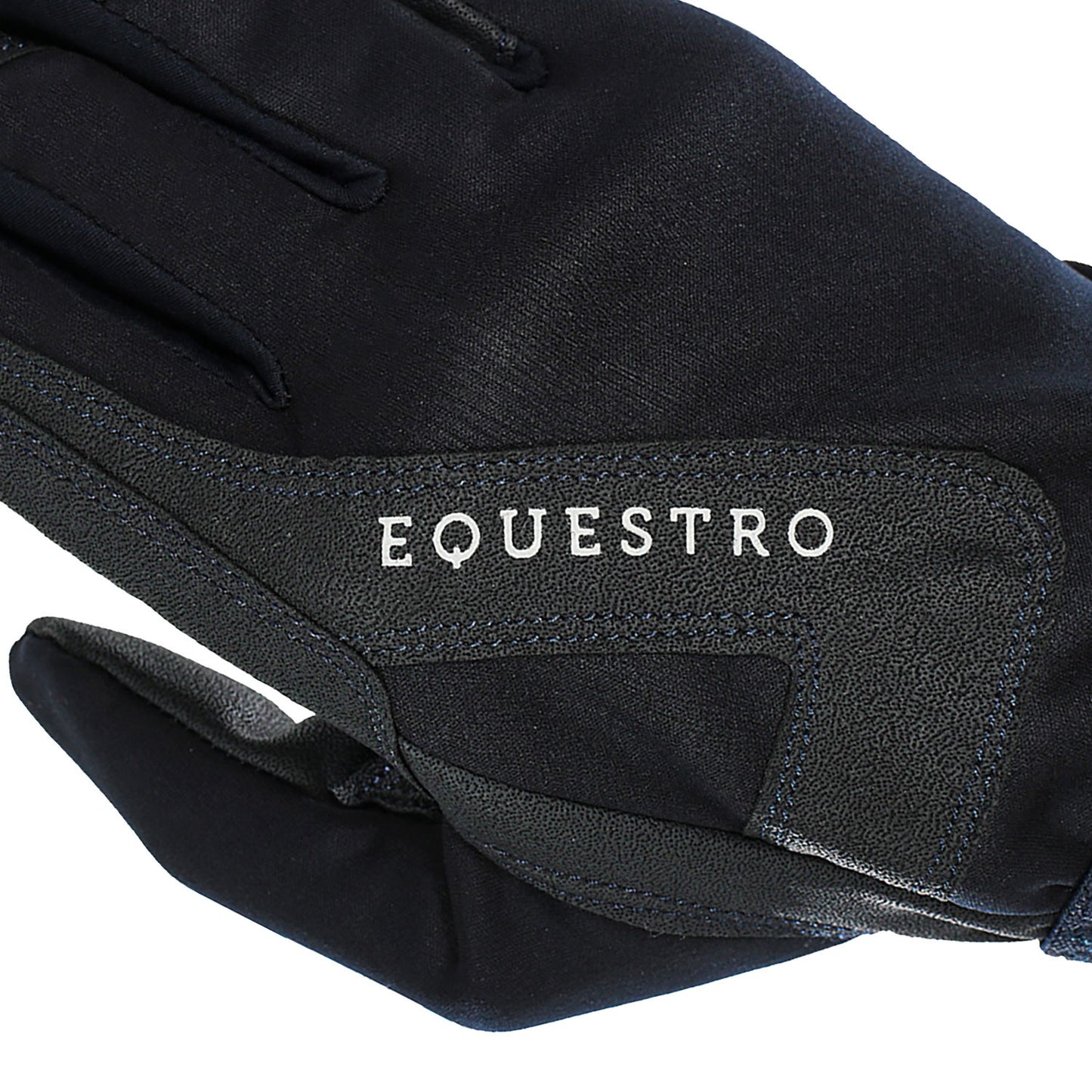 Guantes de tejido técnico con forro polar Equestro - Azul marino