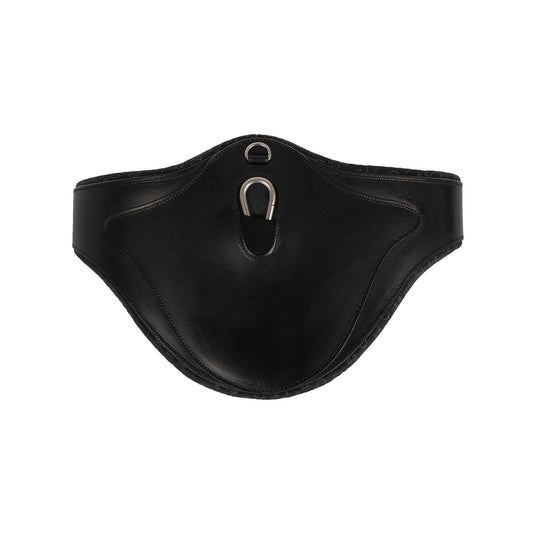 Cinchuelo de salto con paratacos Equestro - Negro