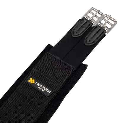 Cinchuelo de salto de neopreno Soft Touch Equestro - Negro