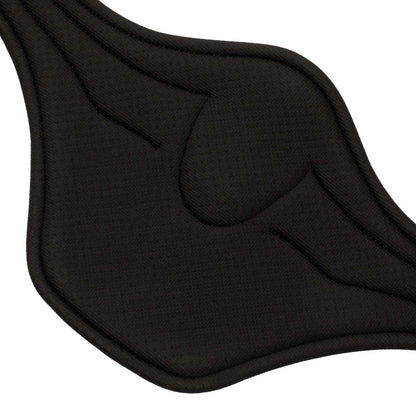 Cinchuelo de salto con salva-ramilletes Equestro - Marrón oscuro