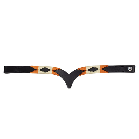 Frontal de cuero con decoración navajo Equestro
