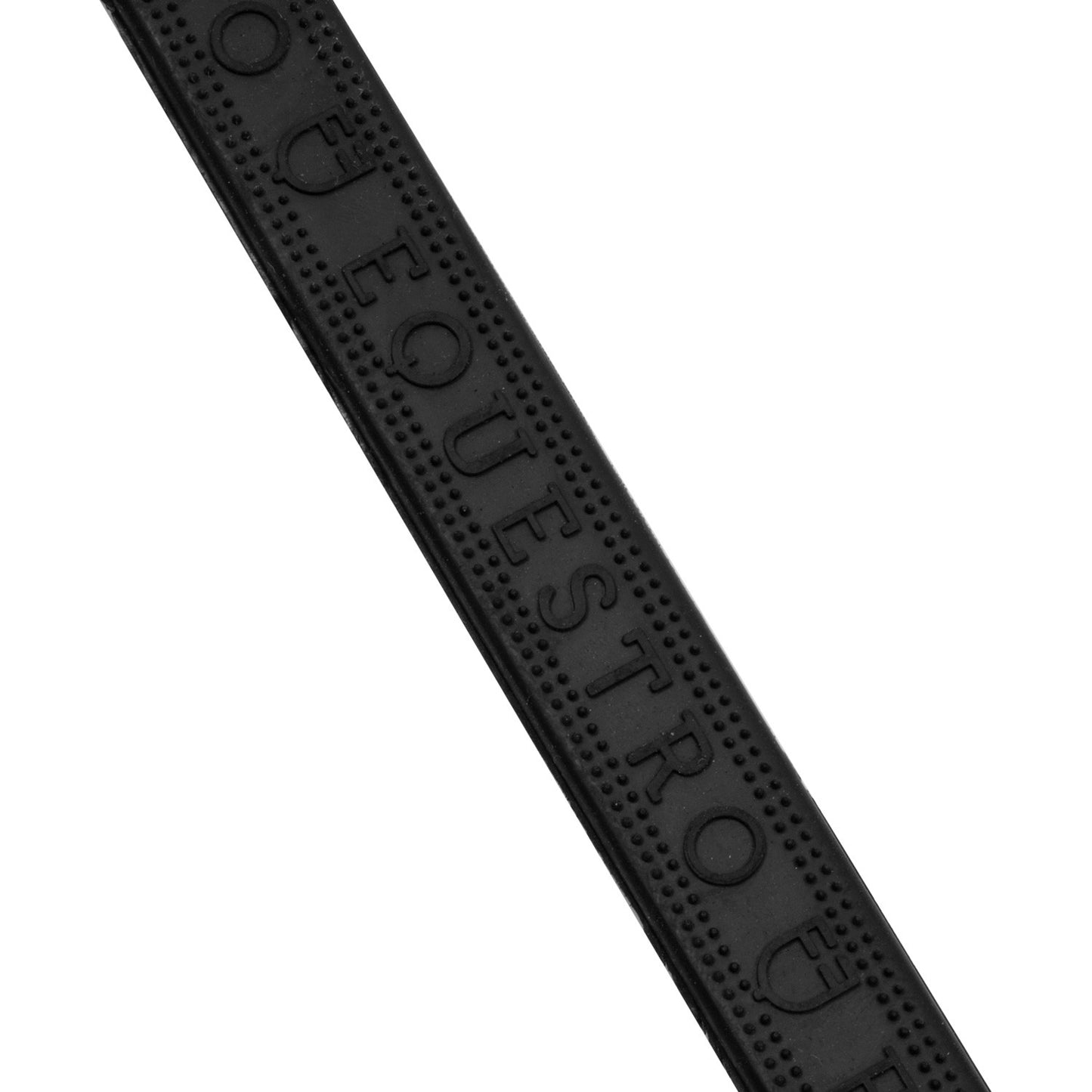 Riendas de cuero y goma Violet Fitting Equestro - Negro