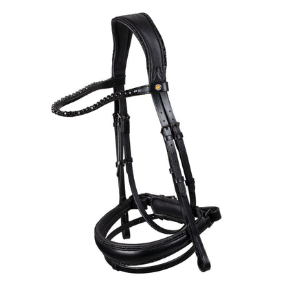 Cabezada de doma de cuero Diamond Equestro