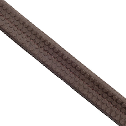Cabezada inglesa con muserola de forma curva Equestro - Marrón oscuro