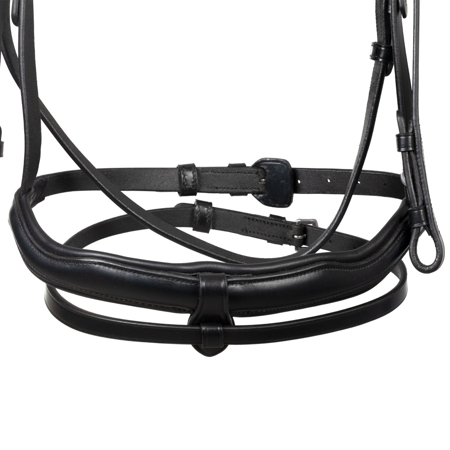 Brida con muserola anatómica Equestro - Negro