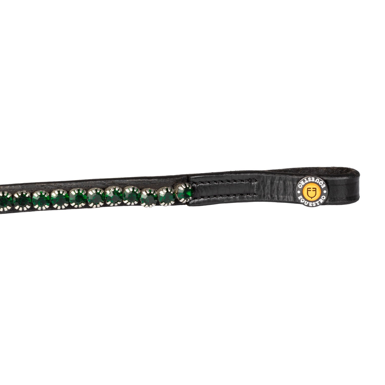 Frontal con cristales Equestro - Black/Emerald