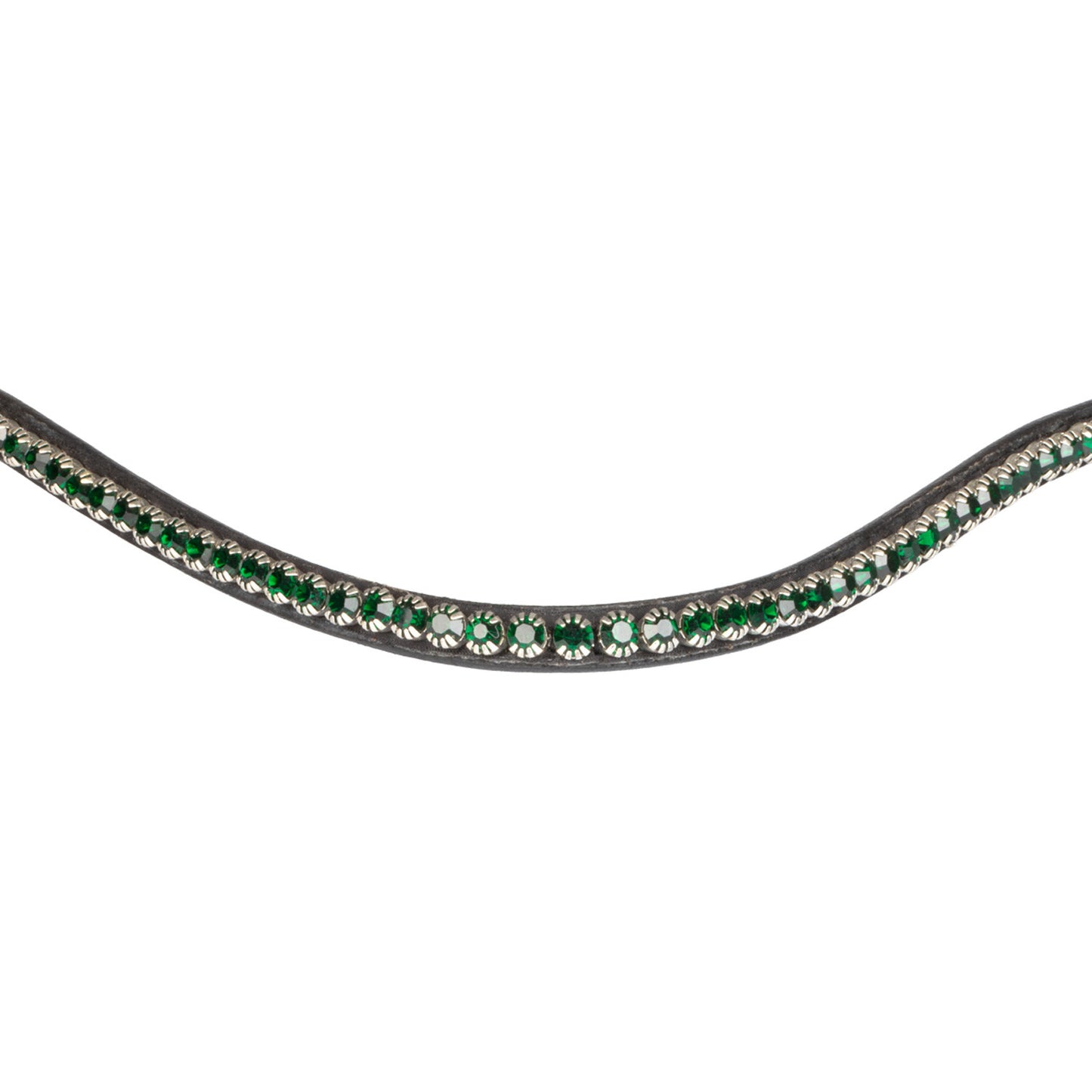 Frontal con cristales Equestro - Black/Emerald