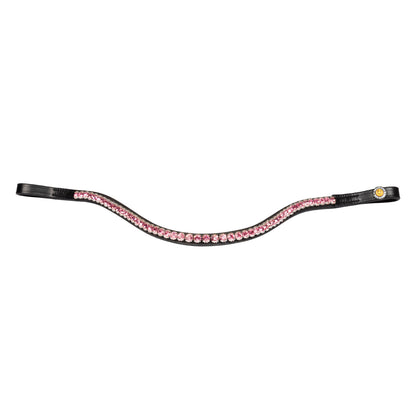 Frontal con cristales Equestro - Black/Pink