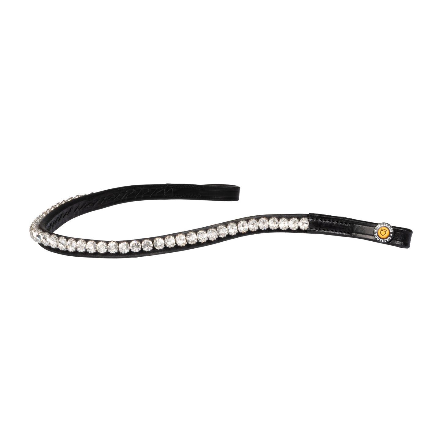 Frontal con cristales Equestro - Black/Silver