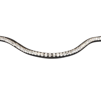Frontal con cristales Equestro - Black/Silver