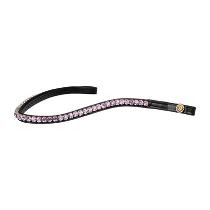 Frontal con cristales Equestro - Black/Violet