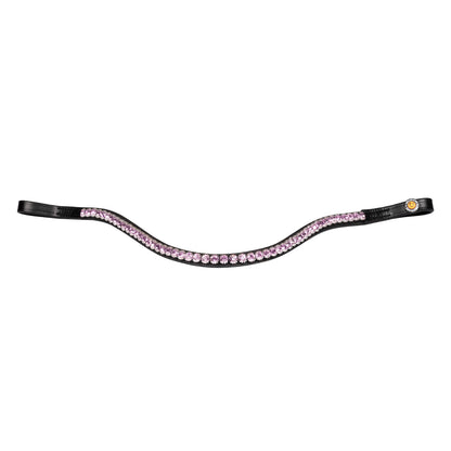 Frontal con cristales Equestro - Black/Violet