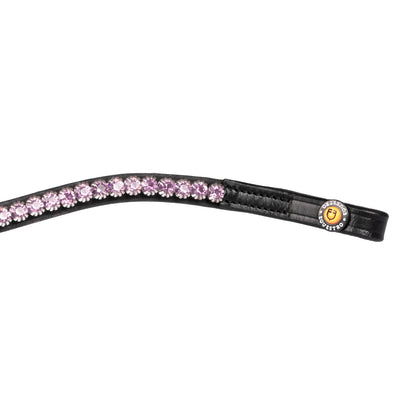 Frontal con cristales Equestro - Black/Violet