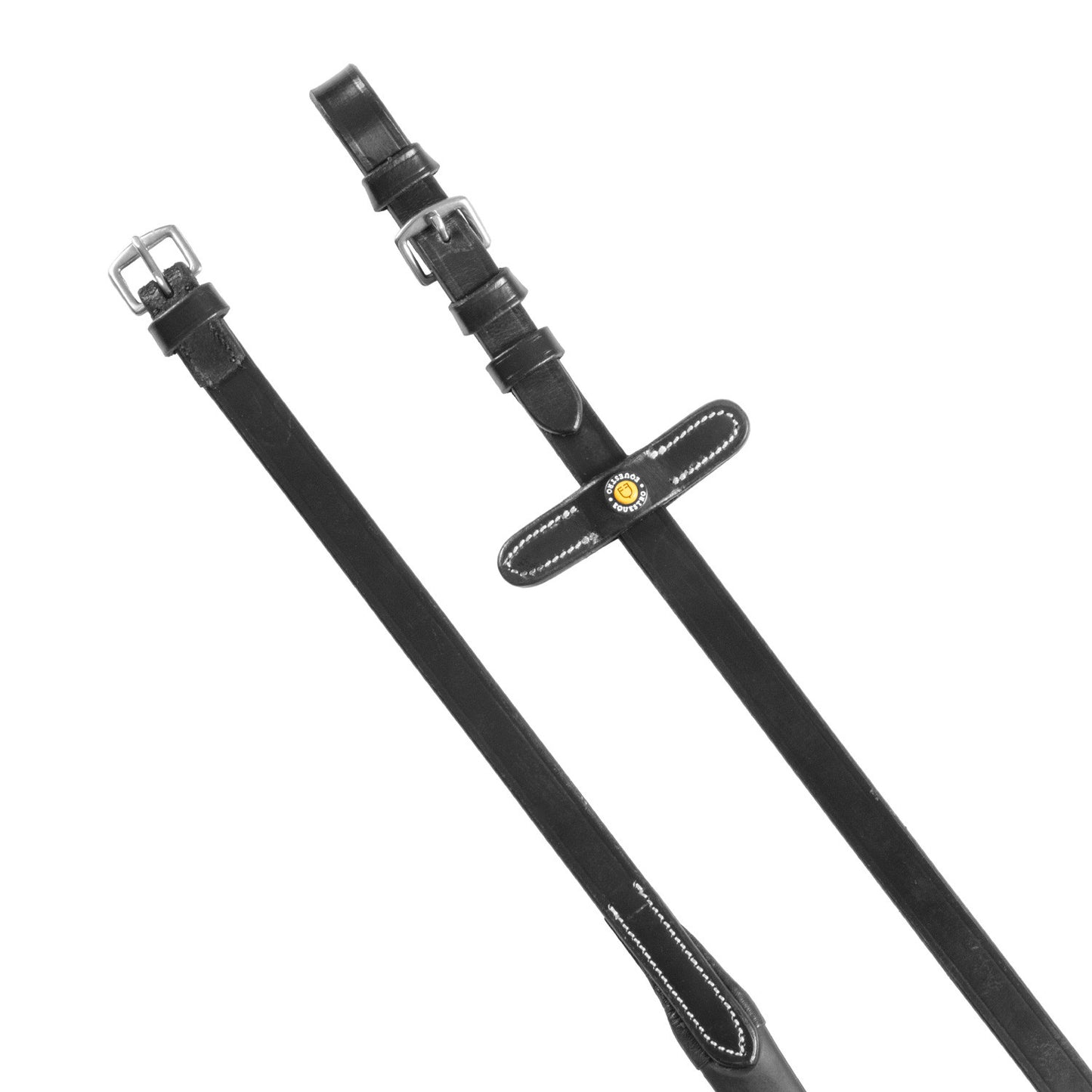 Redini Magna con grip 5/8 Traducción: Riendas Magna con grip 5/8 Equestro - Negro