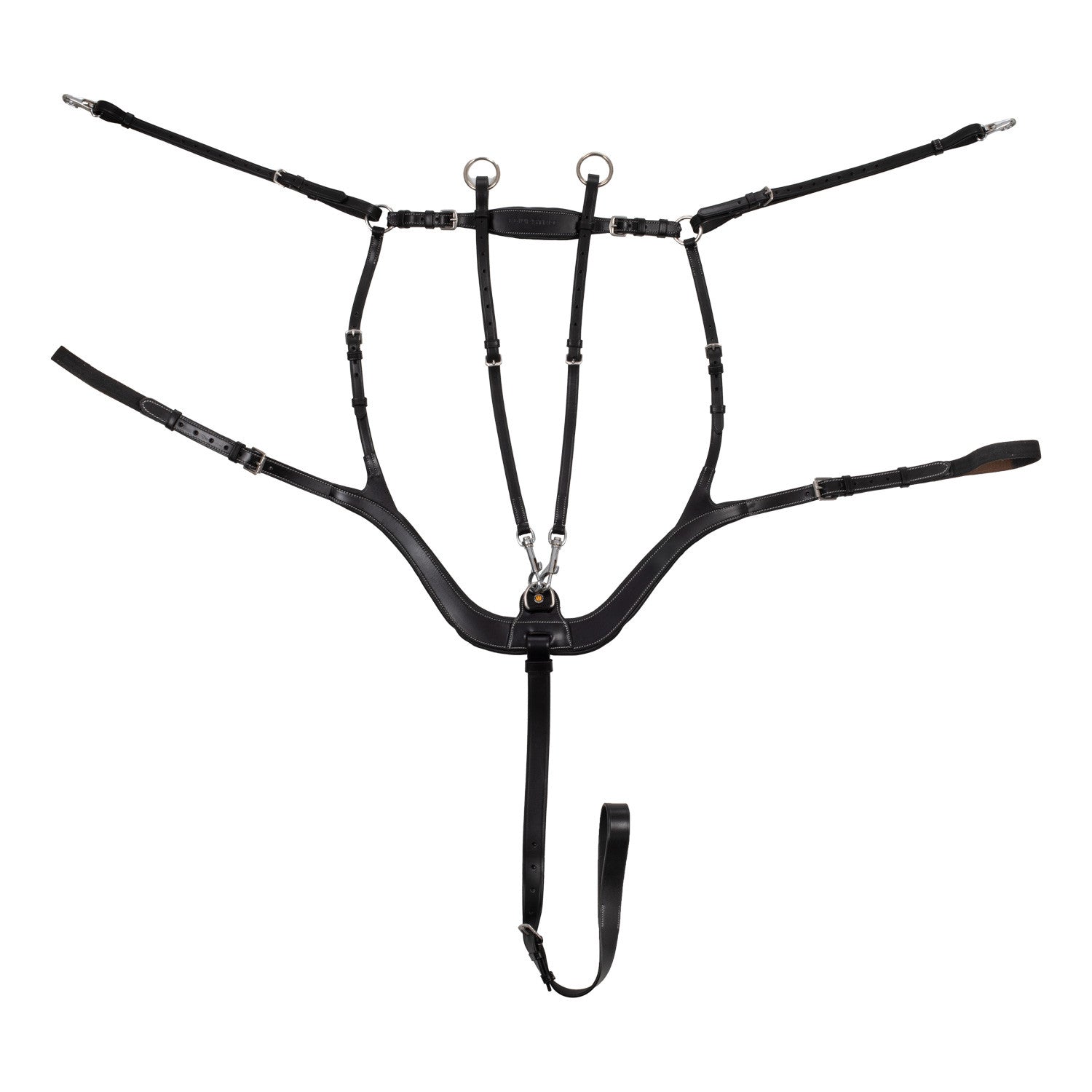 Pechera anatómica de caza de cuero Equestro