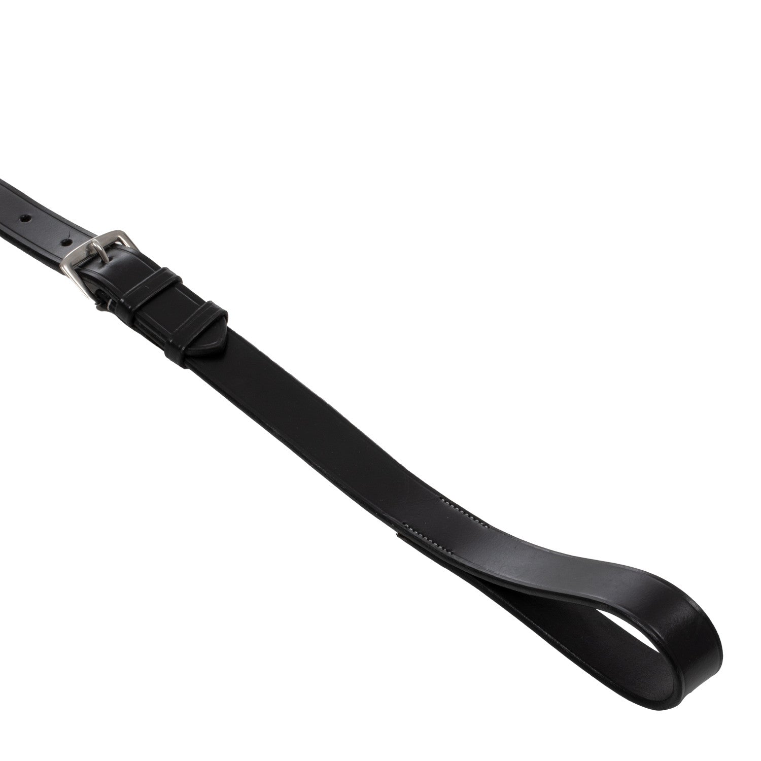 Pechera anatómica de caza de cuero Equestro - Negro