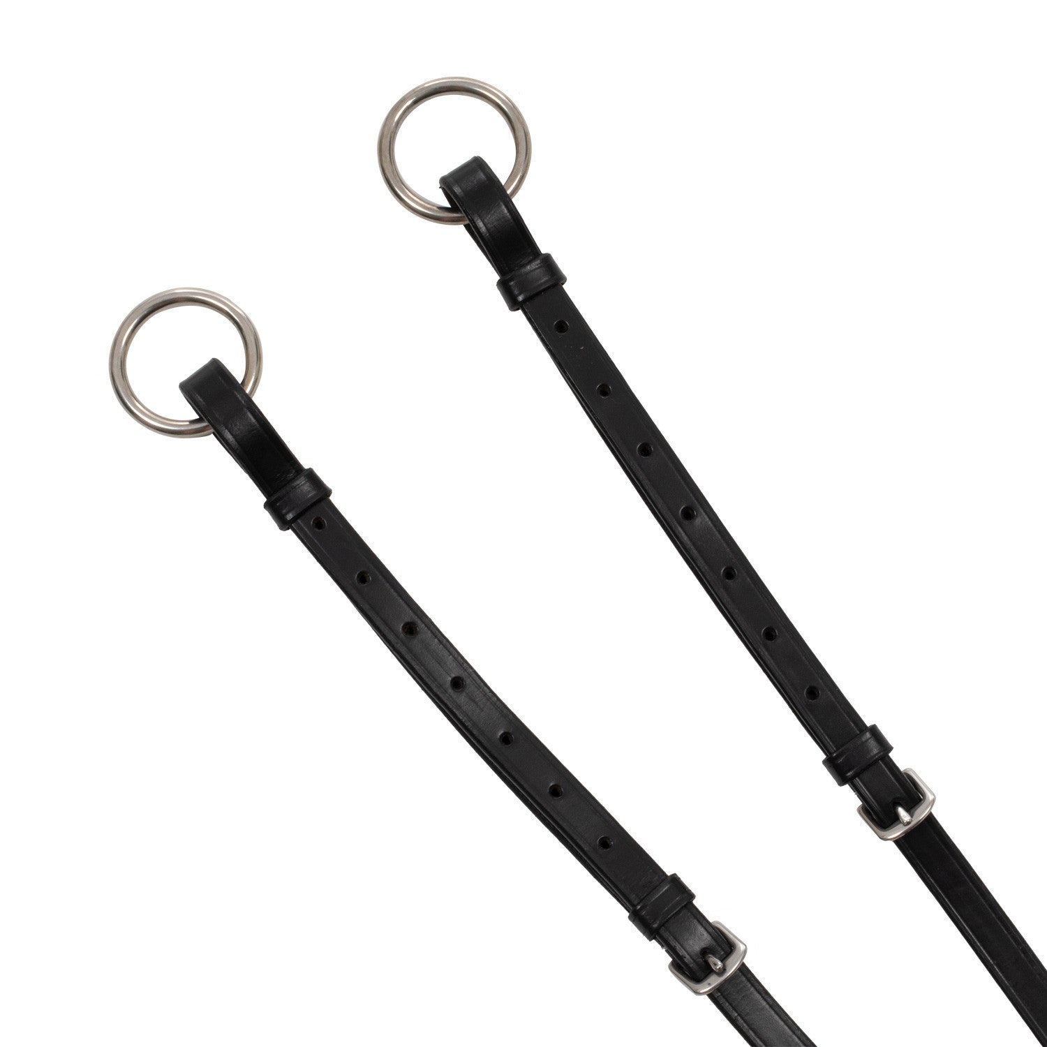 Pechera anatómica de caza de cuero Equestro - Negro