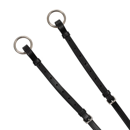 Pechera anatómica de caza de cuero Equestro - Negro