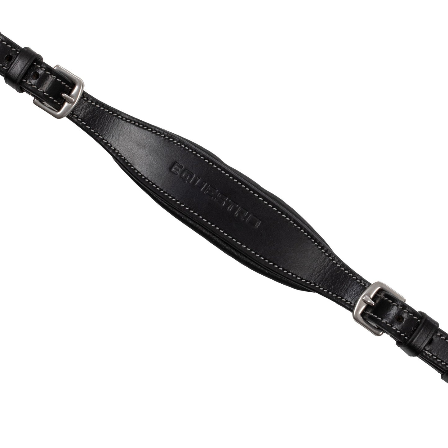 Pechera anatómica de caza de cuero Equestro - Negro