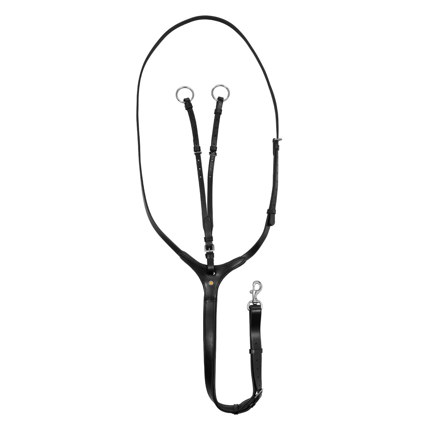 Martingala con hebillas de acero Equestro