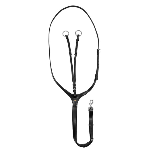 Martingala con hebillas de acero Equestro