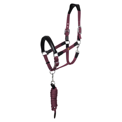 Cabezada ergonómica con insertos de cuero Equestro