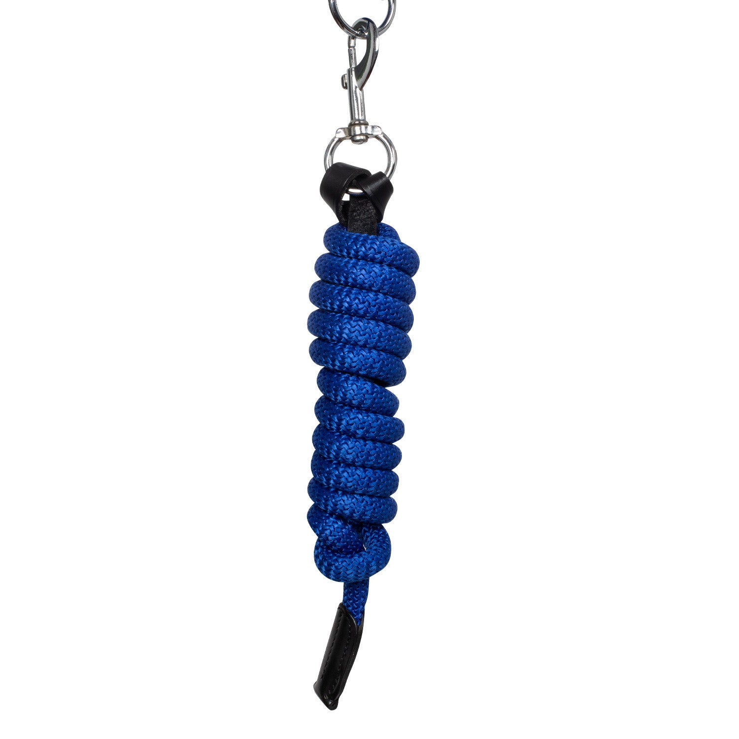 Cabezada ergonómica con insertos de cuero Equestro - Black/Royal