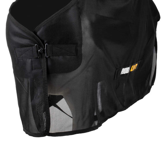 Manta anti-moscas de tela de malla Scuderia Equestro - Negro