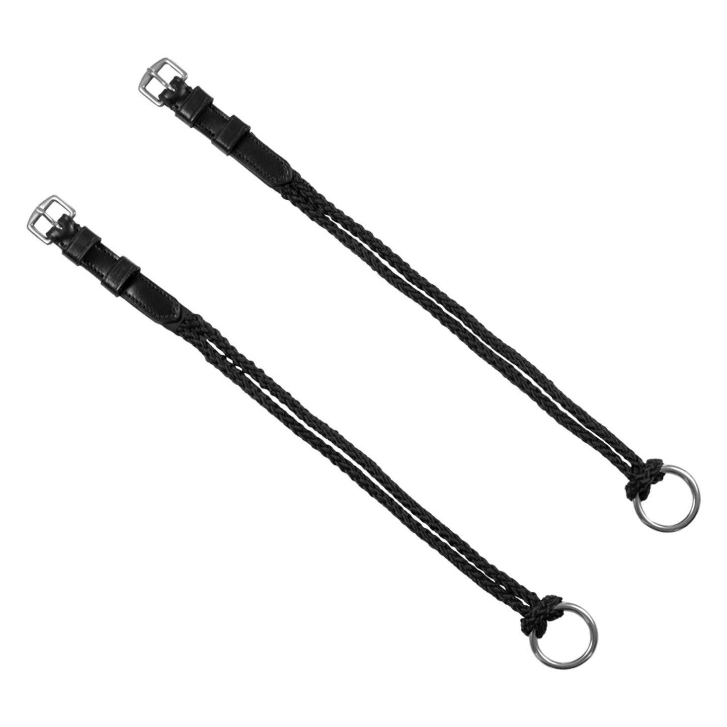 Montante elevador para rosca de nailon Equestro - Negro