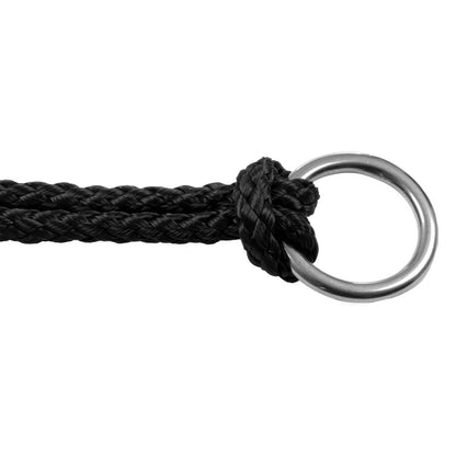 Montante elevador para rosca de nailon Equestro - Negro