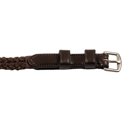 Montante elevador para rosca de nailon Equestro - Marrón oscuro