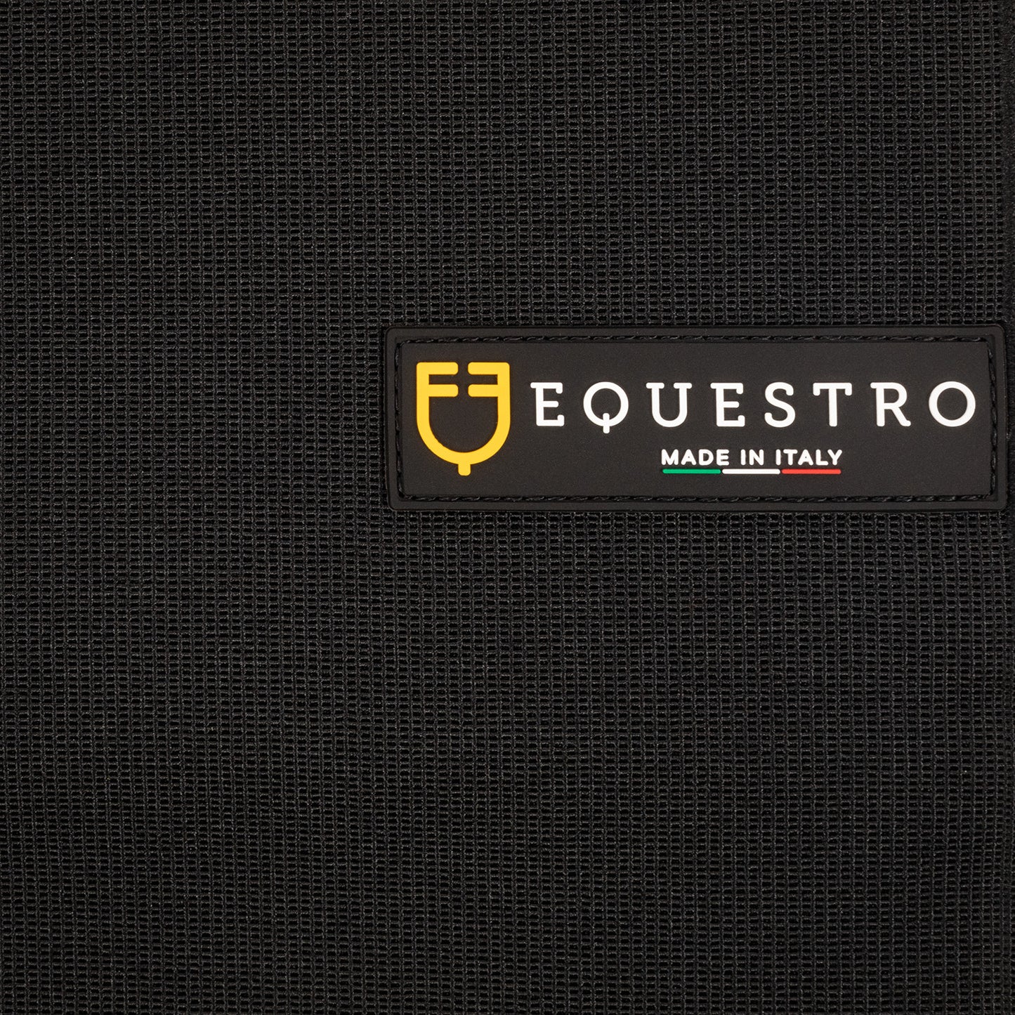 Franja de respeto elástica y transpirable Equestro - Negro