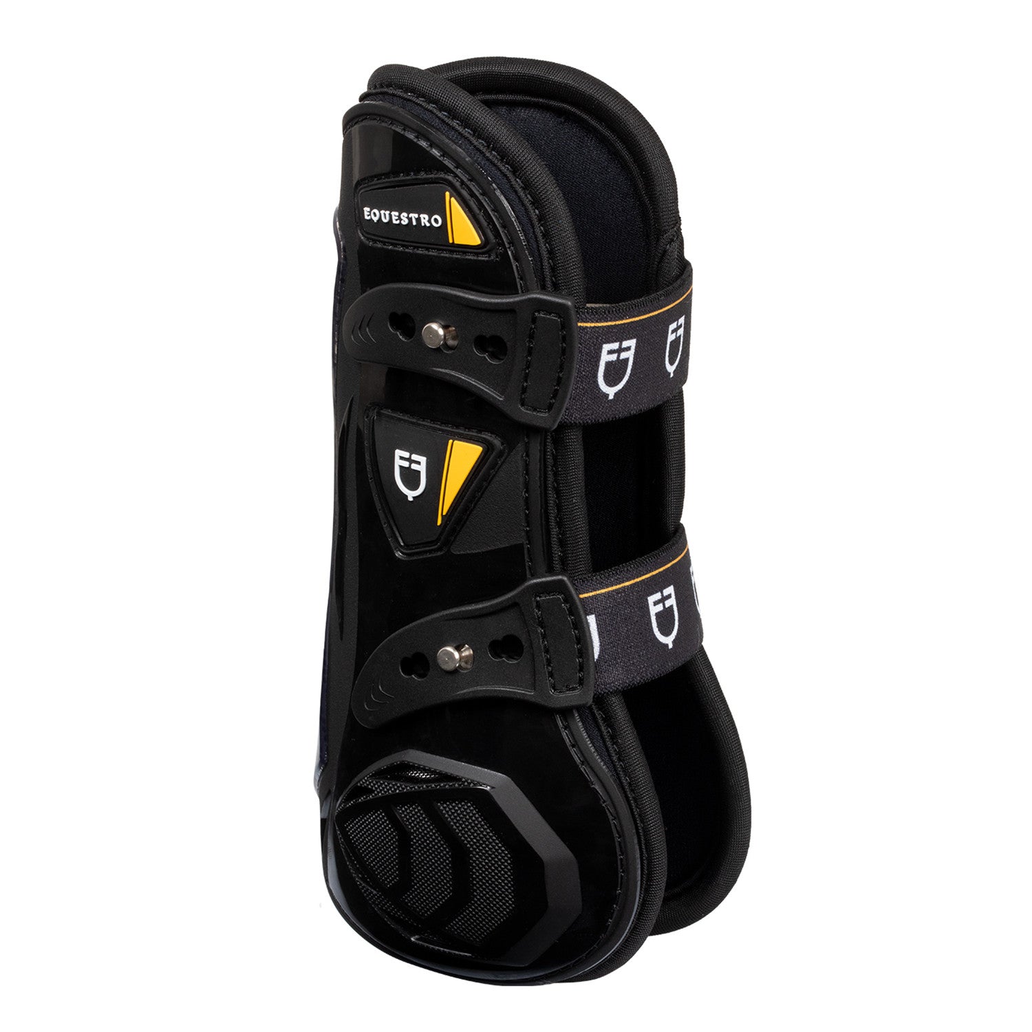 Protectores de neopreno de liberación rápida Equestro - Negro