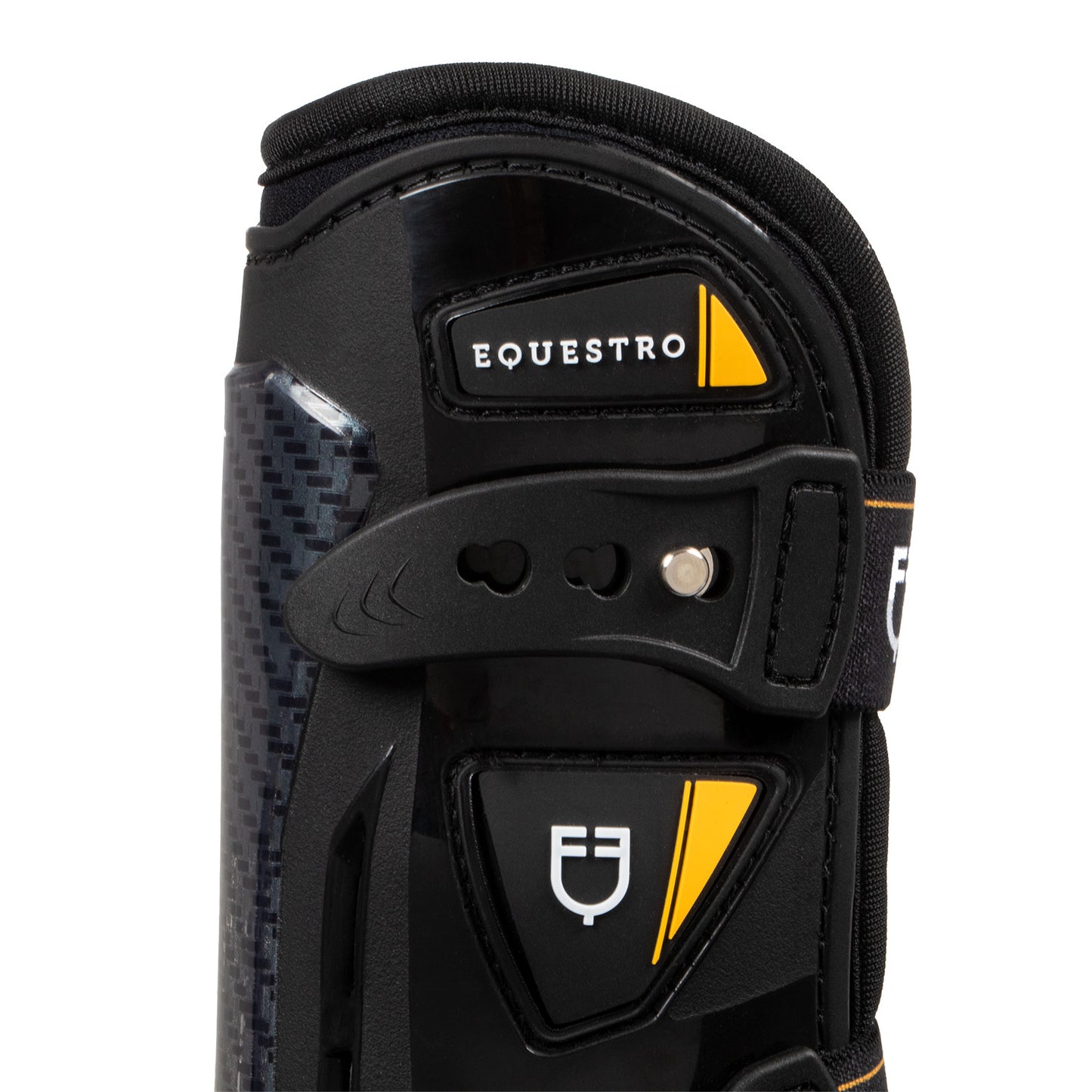 Protectores de neopreno de liberación rápida Equestro - Negro