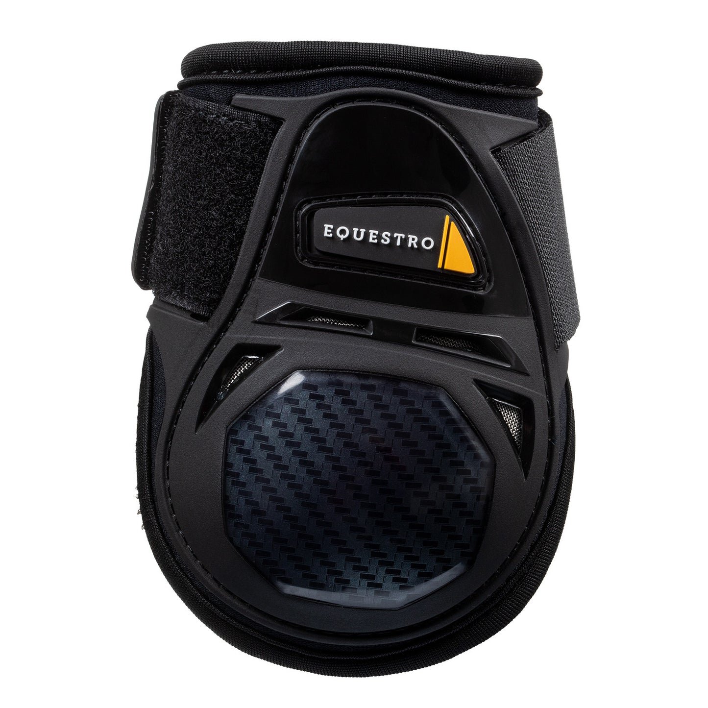 Protectores de neopreno con cierre de velcro Equestro - Negro