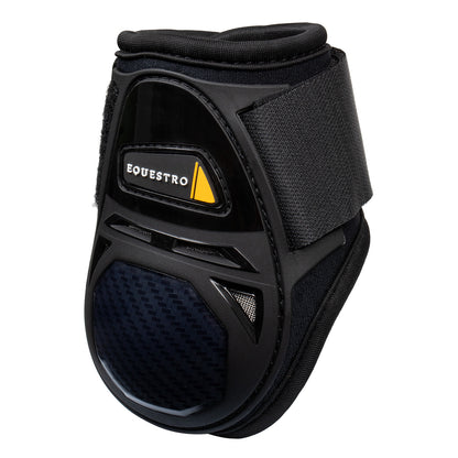 Protectores de neopreno con cierre de velcro Equestro - Negro