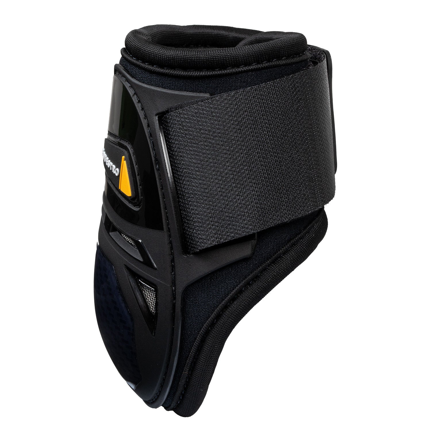 Protectores de neopreno con cierre de velcro Equestro - Negro