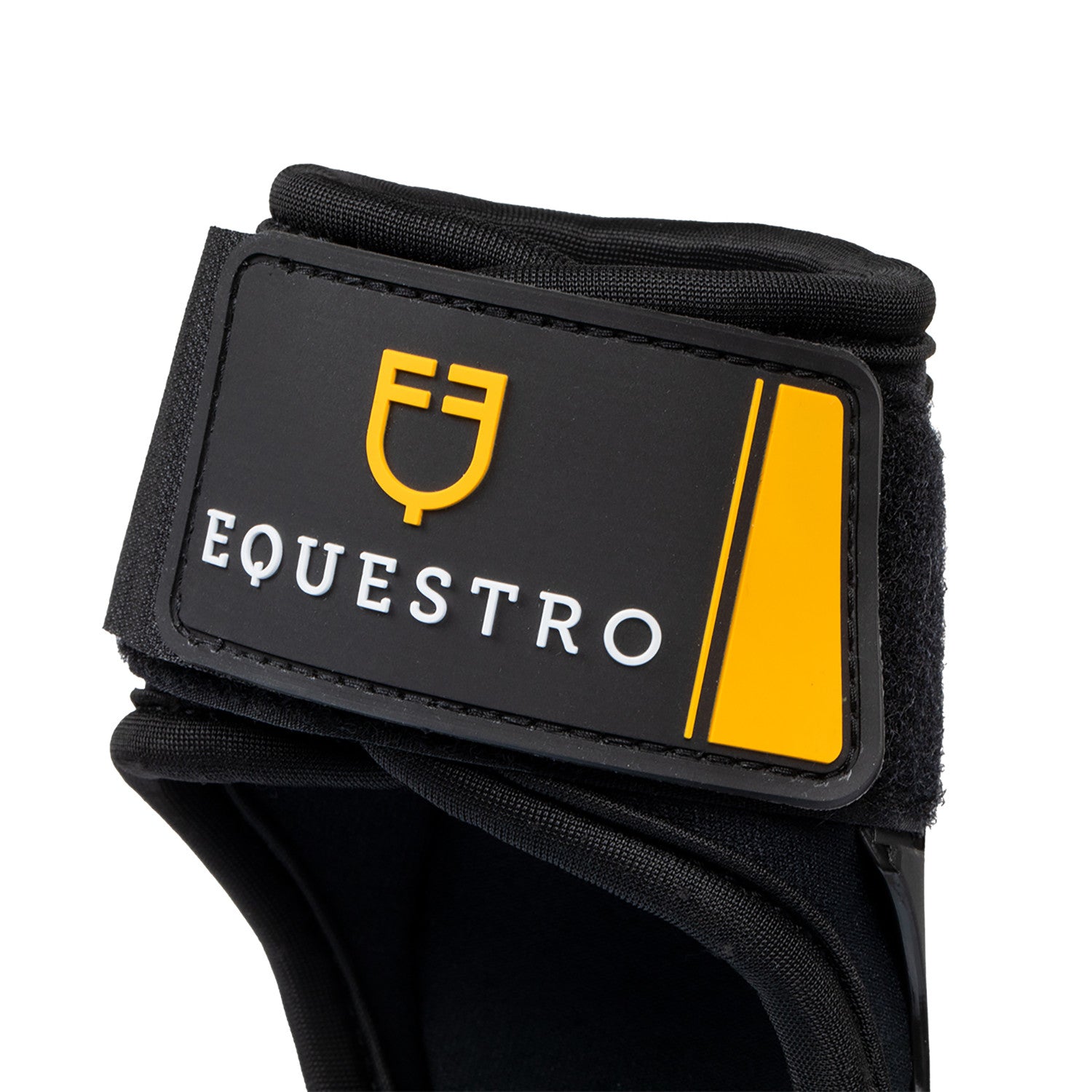 Protectores de neopreno con cierre de velcro Equestro - Negro
