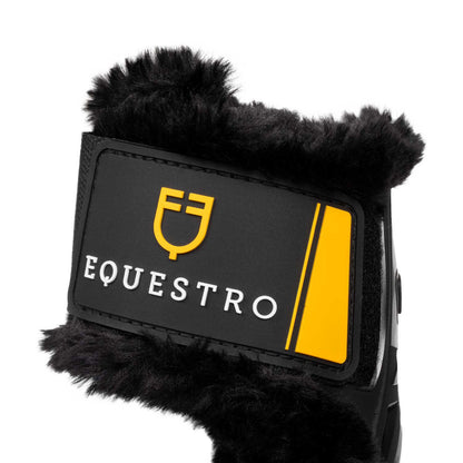 Paranocche Spider Man con borreguillo sintético Equestro - Negro
