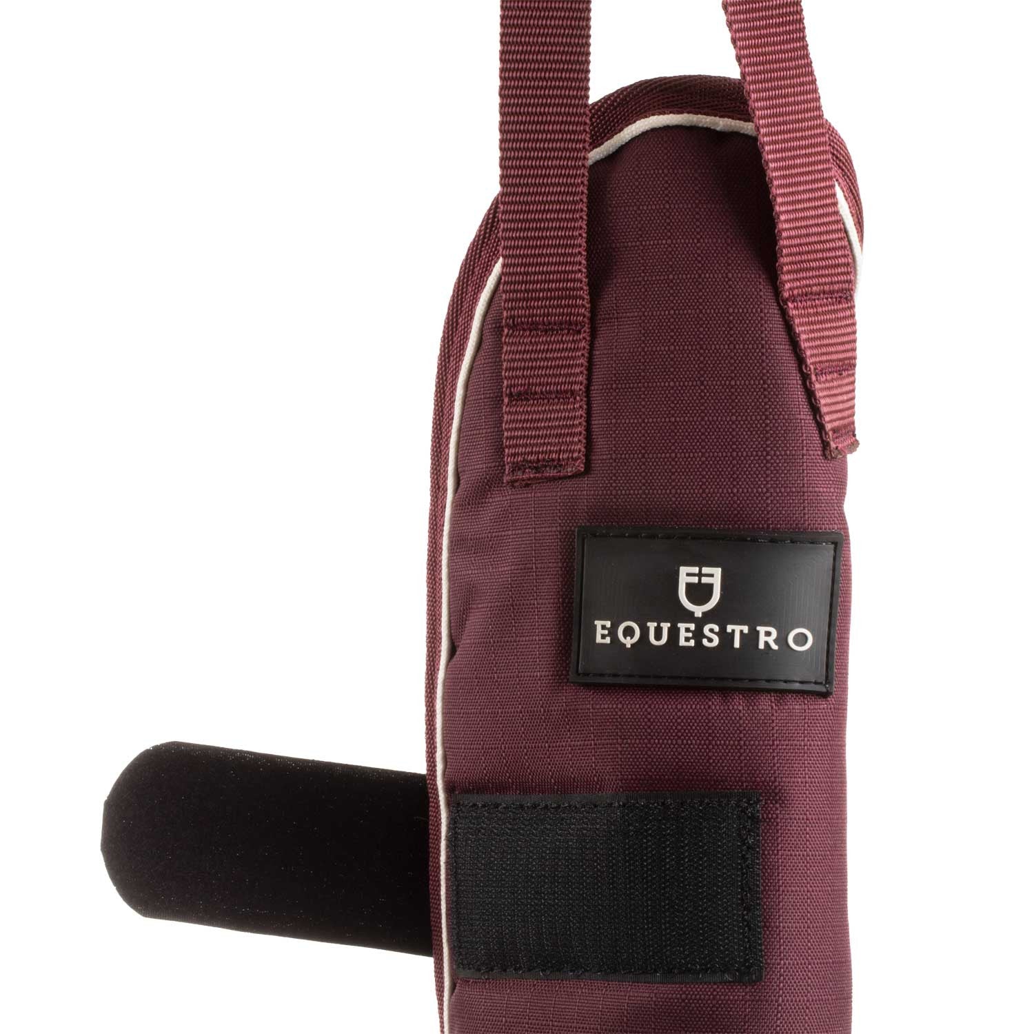 Paracoladín acolchado impermeable Equestro - Burdeos